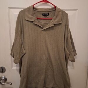 Men's Casual Olive Polo Shirt